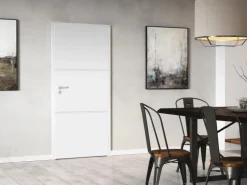 Zimmertür Portofino Wabenkern Weißlack 73,5 cm x 198,5 cm Anschlag Rechts