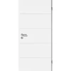 Zimmertür Straight Line 5505 ähnl. RAL 9010 (GA24) 86 cm x 211 cm Rechts