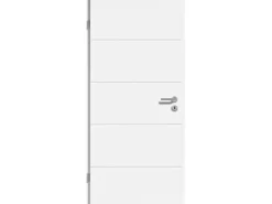 Zimmertür Straight Line 5505 ähnl. RAL 9010 (GA24) 86 cm x 211 cm Anschlag Links