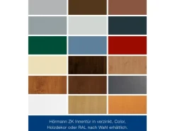 ZK-Tür-Element eingehängt Verzinkt 875 mm x 1875 mm x 80 mm DIN Links