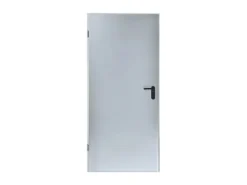 ZK-Tür-Element eingehängt Verzinkt 875 mm x 2000 mm x 80 mm DIN Links