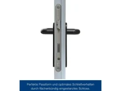 ZK-Tür-Element eingehängt Verzinkt 750 mm x 2000 mm x 80 mm DIN Links