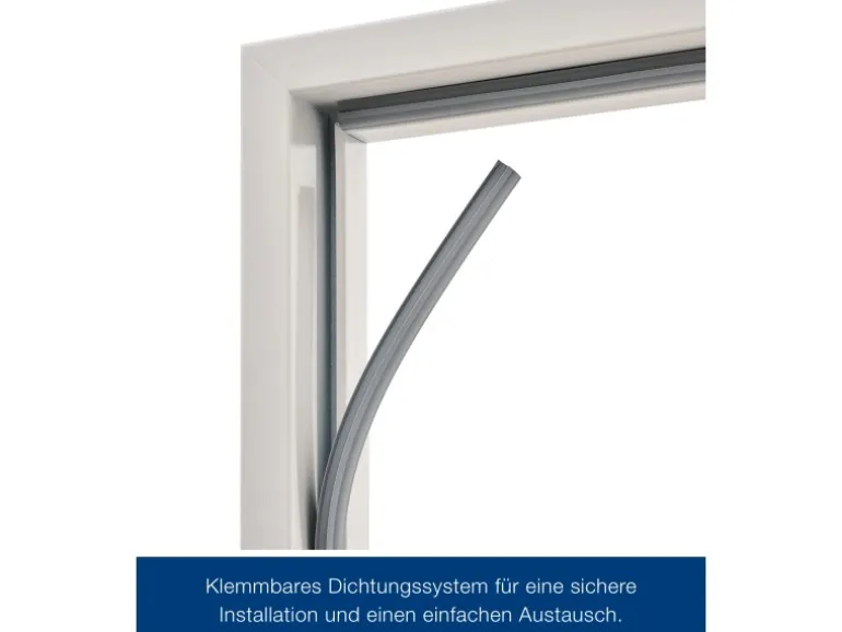 ZK-Tür-Element mit Eckzarge Weiß 875 mm x 1875 mm x 55 mm DIN Rechts