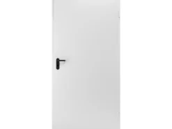 ZK-Tür-Element mit Eckzarge Weiß 750 mm x 1875 mm x 55 mm DIN Rechts