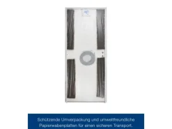 ZK-Tür-Element mit Eckzarge Weiß 750 mm x 1875 mm x 55 mm DIN Rechts