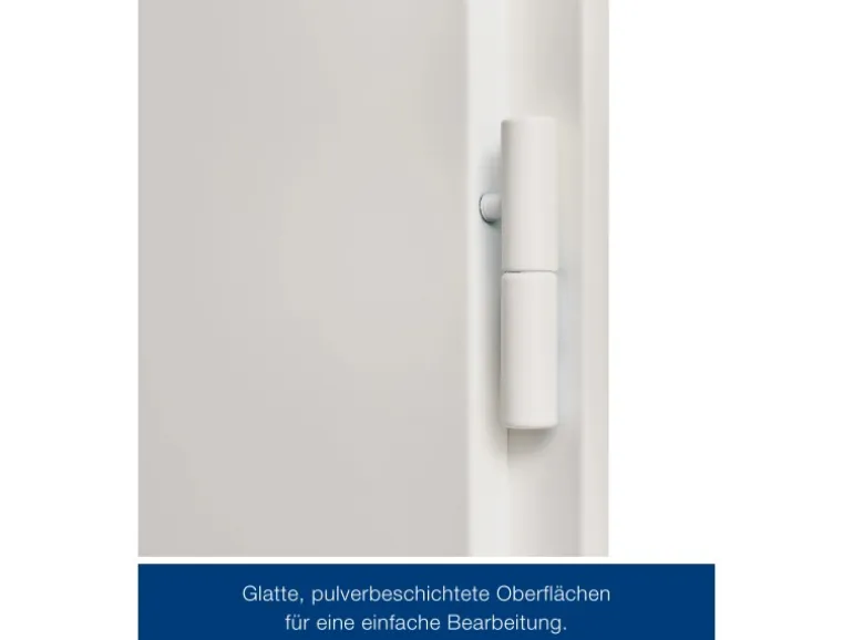 ZK-Tür-Element mit Eckzarge Weiß 750 mm x 2000 mm x 55 mm DIN Links