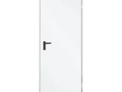 ZK-Tür-Element mit Eckzarge Weiß 1000 mm x 2000 mm x 55 mm DIN Links