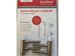 Zubehör Türzargen Bänder-Set 3-teilig (Zargenteil) V4400