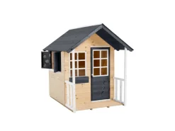 Zwerkules Spielhaus Holli 137 cm x 121 cm x 140 cm Natur FSC®
